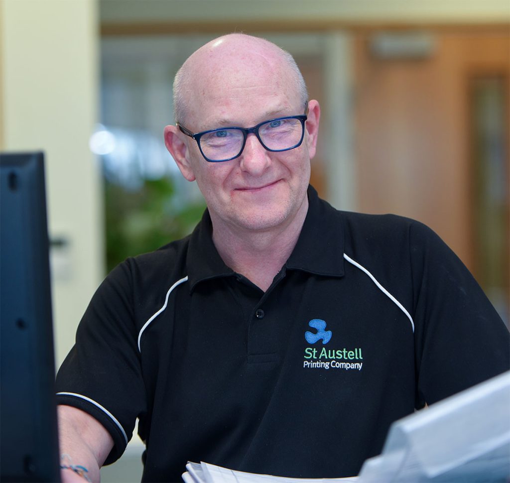Dave Hill - St Austell Printing Company
